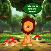 Free online flash games - Wow Find The Lion Friend