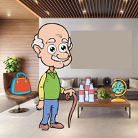 Free online flash games - G2R Granddad Encounters The Pals