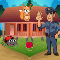 Free online flash games -  Wow Officer Seized The Thief