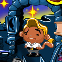 Free online flash games - Monkey Go Happy Stage 1064