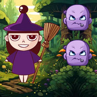 Free online flash games - Wow Witch Attend Halloween Party