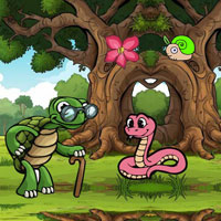 Free online flash games - Old Tortoise Reached Ocean