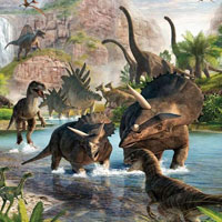 Dangerous Dinosaur Forest Escape HTML5