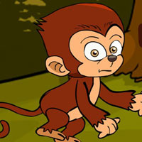 Free online flash games - G2J Save the Monkey from the Rope