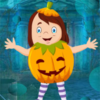 G4K Cute Pumpkin Girl Escape 
