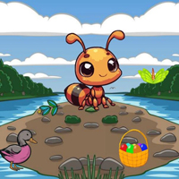 Free online flash games - Lead The Ant Safely Home