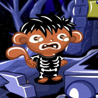 Free online flash games - Monkey Go Happy Stage 1094