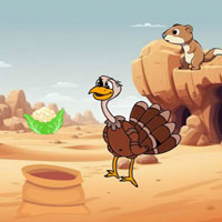 Free online flash games - Wow Turkey Stuck The Desert