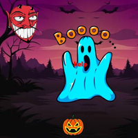 Free online flash games - Ghost  Cursed Man Escape