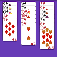 Free online flash games - Queenie Solitaire