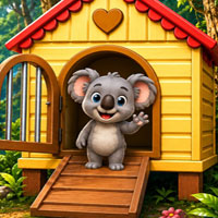 Free online flash games - Save the Cute Koala