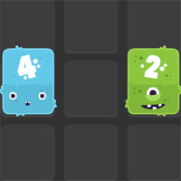 2048 Fuzzy Monsters