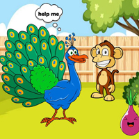 Free online flash games - Wow Peacock Reunited With Friends