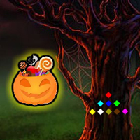 Halloween Candy Forest Escape