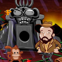 Free online flash games - Monkey  Happy Stage 537