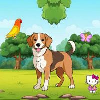 Free online flash games - Hungry Canine Seeking Sustenance