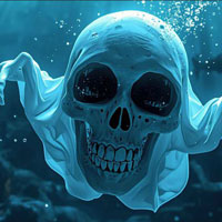 Free online flash games - The Sunken Phantom Treasure Escape