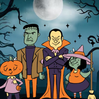 Free online flash games - G2M Hazel Witch House Escape