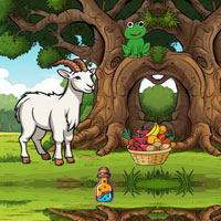 Free online flash games - Stranded Goat Reach Farm