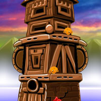 Free online flash games - Monkey Go Happy Stage 186