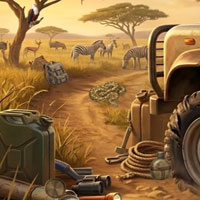Free online flash games - Safari Trail