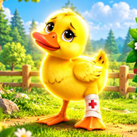 Free online flash games - Aid the Injured Gosling