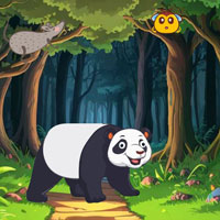 Free online flash games - Panda Searching  For Her Infant