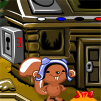 Free online flash games - Monkey Go Happy Stage 1054