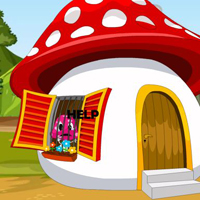 Free online flash games - Cute Little Mushroom Escape