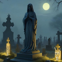Free online flash games - 365 Old Cemetery Escape 2