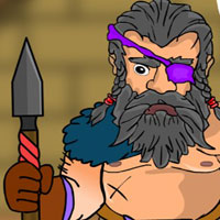 Free online flash games - G2J One Eye Viking Warrior Escape