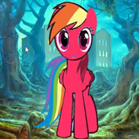 Free online flash games - Trapped Pink Pony Escape