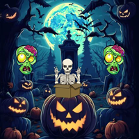 Free online flash games - Need Halloween Food To Skeleton