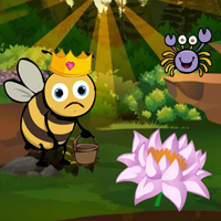 Free online flash games - BIG Honeybee Goes Back To Nest