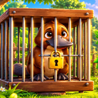 Free online flash games - Rescue the Trapped Platypus