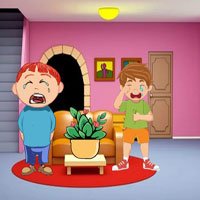 Free online flash games - Wow Stop Naughty Kids Crying