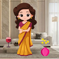 Free online flash games - Woman Discovers Diamond Necklace