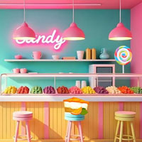 Free online flash games - 365 Candy Shop Escape