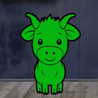 Free online flash games - 8B Rescue the Cow from the Door Escape