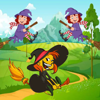 G2R Flying Witch Forest Escape