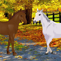 Games2rule Autumn Forest Horse Escape